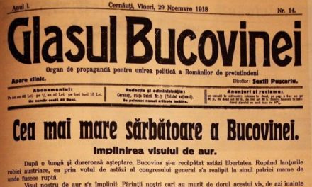 Unirea Bucovinei cu România, adevăruri istorice și reflecții contemporane